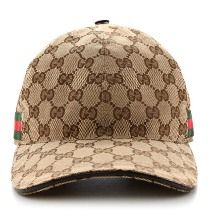 Gucci Monogram Web Baseball Hat M Beige Cocoa 4 of 11