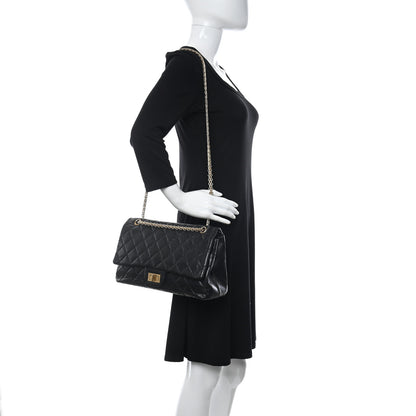 Chanel Aged Calfskin Quilted 2.55 Reissue 227 Flap Black 2 of 10
