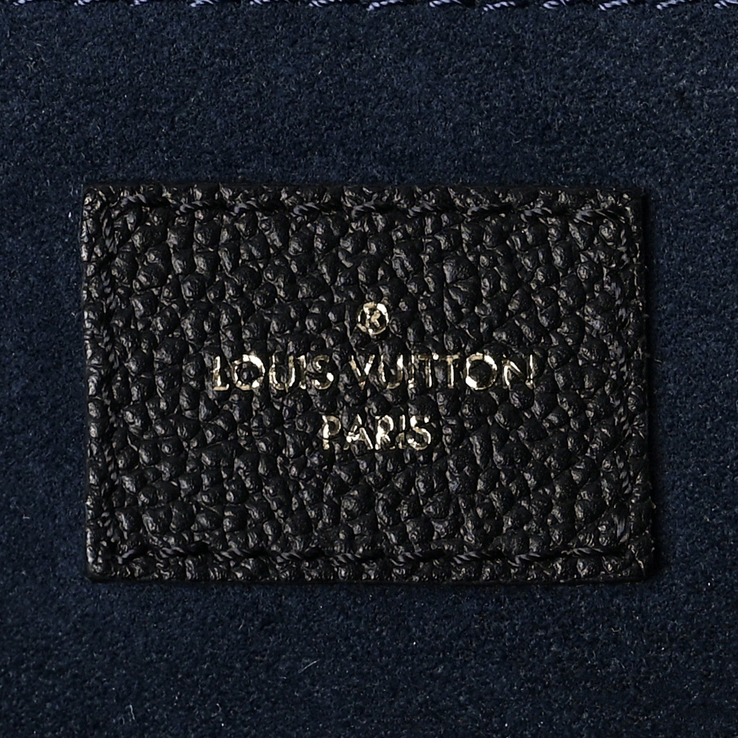 Louis Vuitton Empreinte Monogram Giant Neverfull MM Black 7 of 9