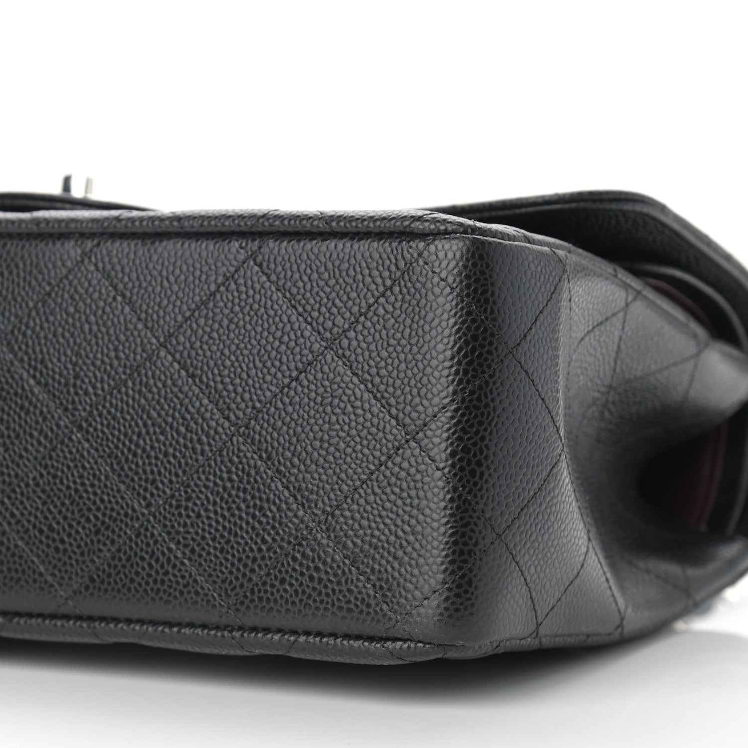 Chanel Caviar Quilted Jumbo Double Flap Black 8 of 9