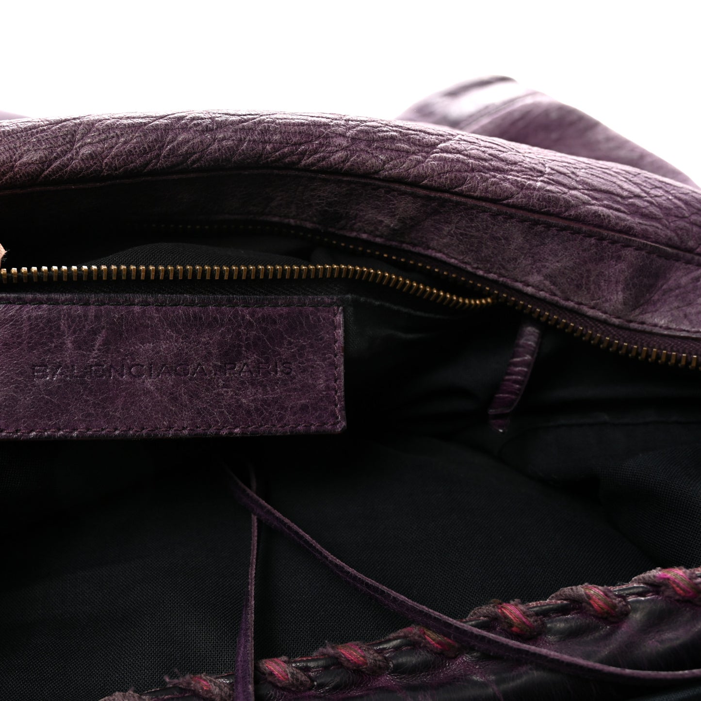 Agneau Classic Hardware Day Hobo Raisin