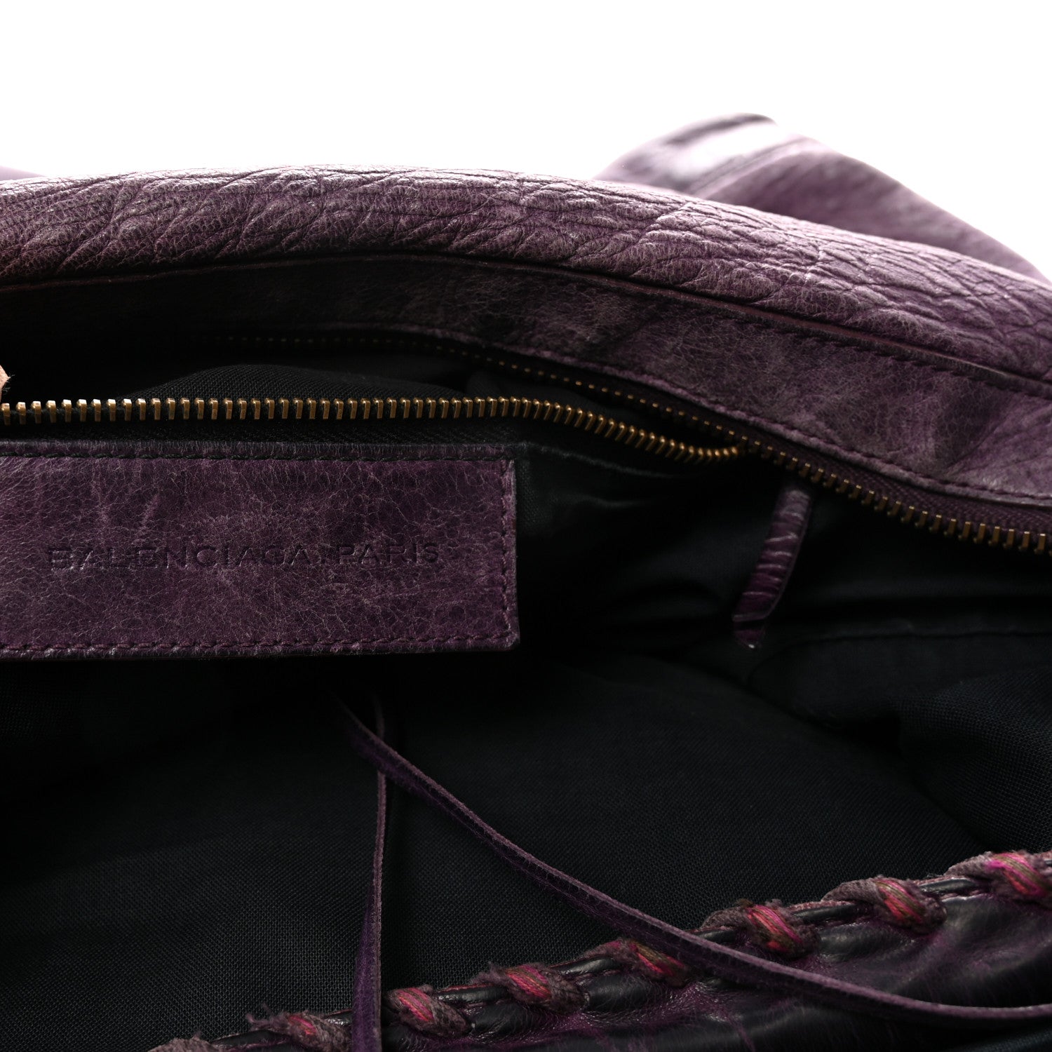 Balenciaga Agneau Classic Hardware Day Hobo Raisin 7 of 11