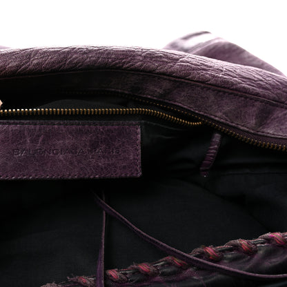 Balenciaga Agneau Classic Hardware Day Hobo Raisin 7 of 11