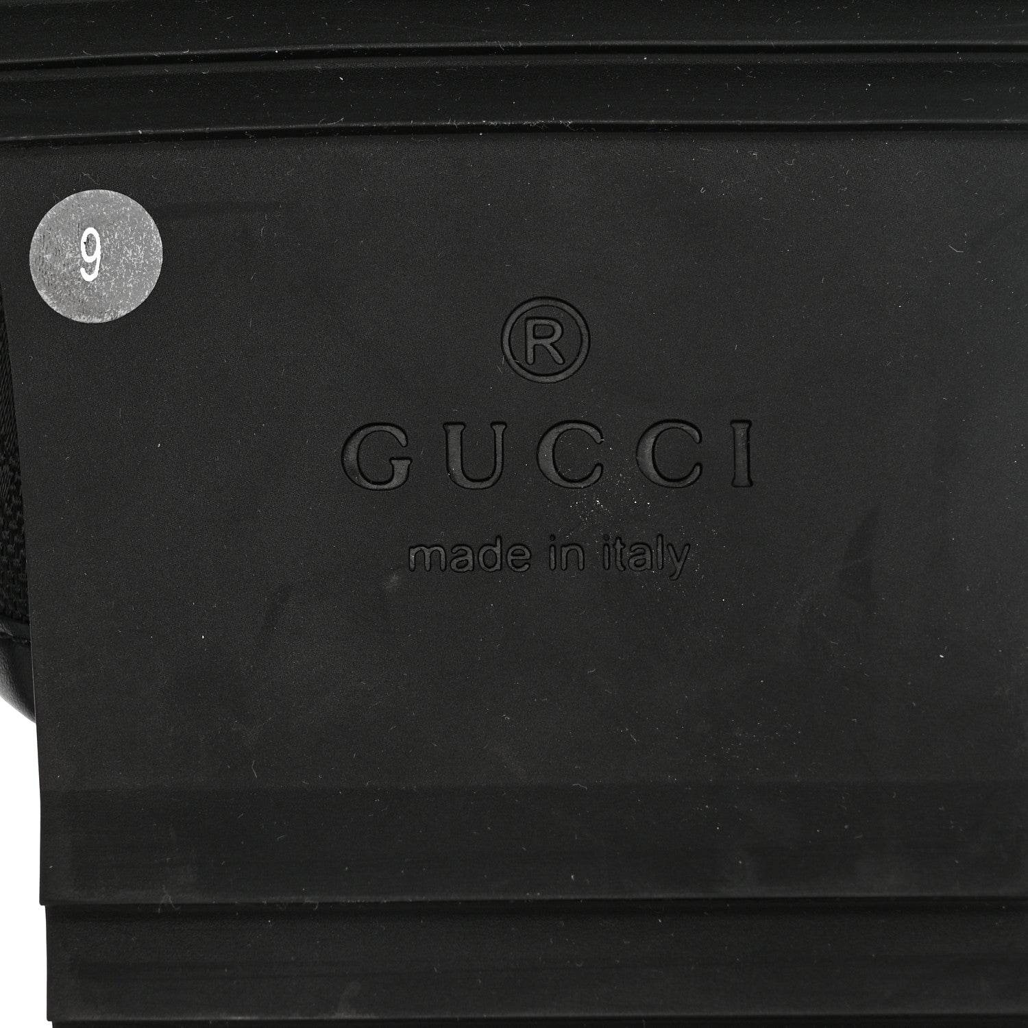 Gucci Econyl Nylon Demetra GG Monogram Mens Off the Grid Slide Sandals 9 Black 7 of 9