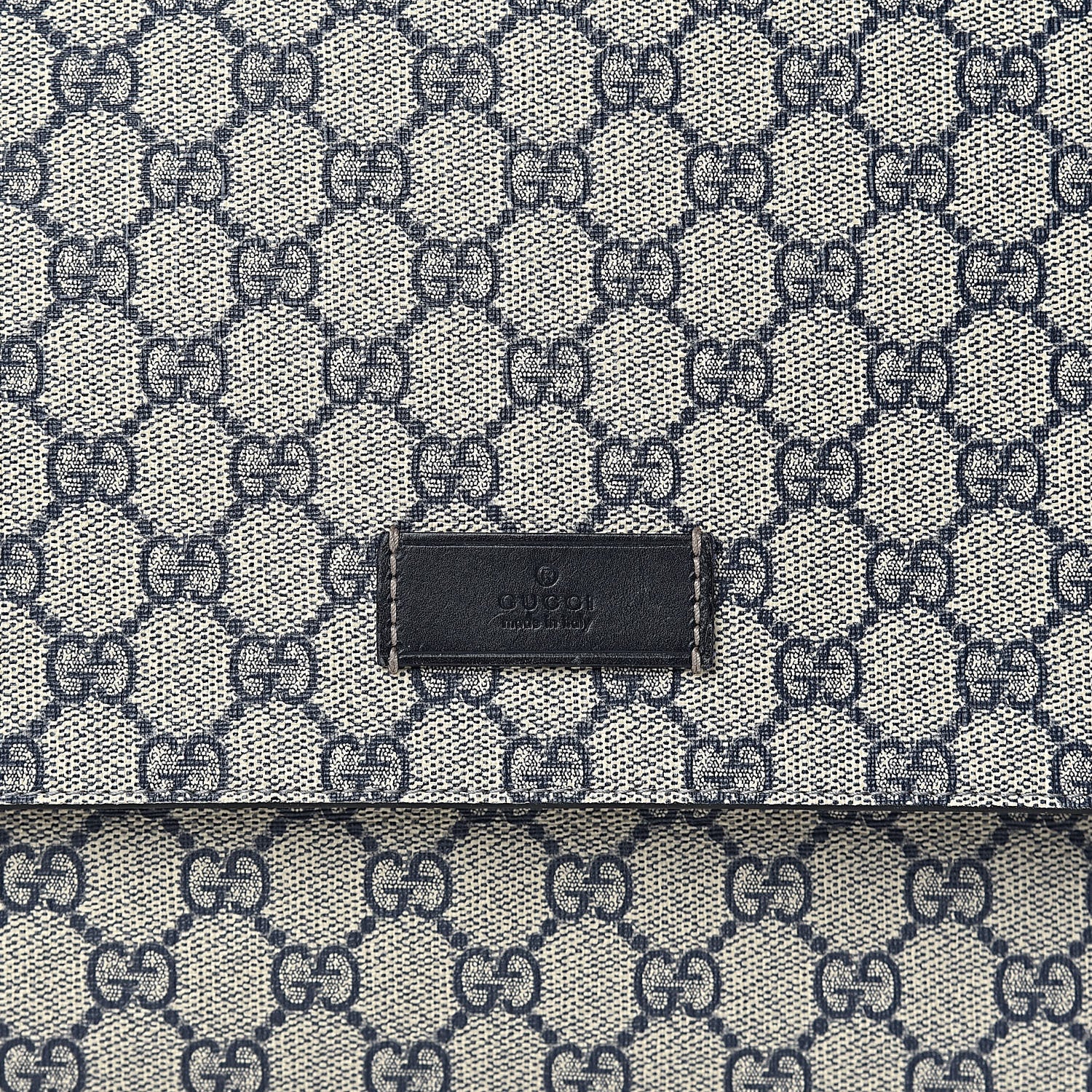 Gucci GG Plus Monogram Messenger Diaper Bag Navy 12 of 16