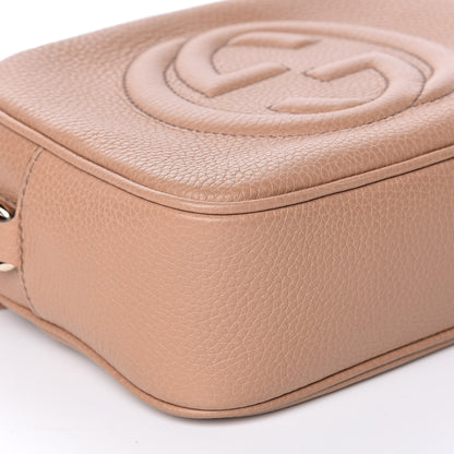 Gucci Pebbled Calfskin Small Soho Disco Bag Rose Beige 8 of 12