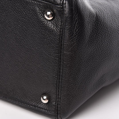 Chanel Calfskin Cerf Executive Shopper Tote Black 11 of 21