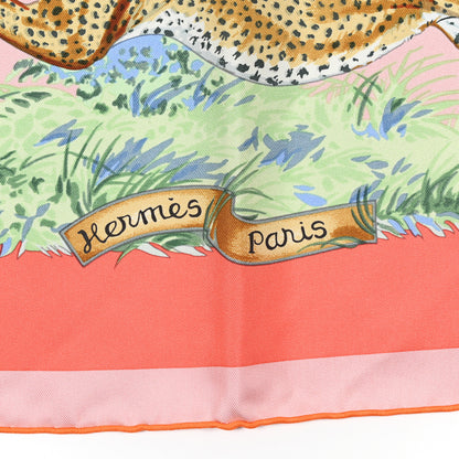Hermes Silk Guepards Scarf 90 2 of 4