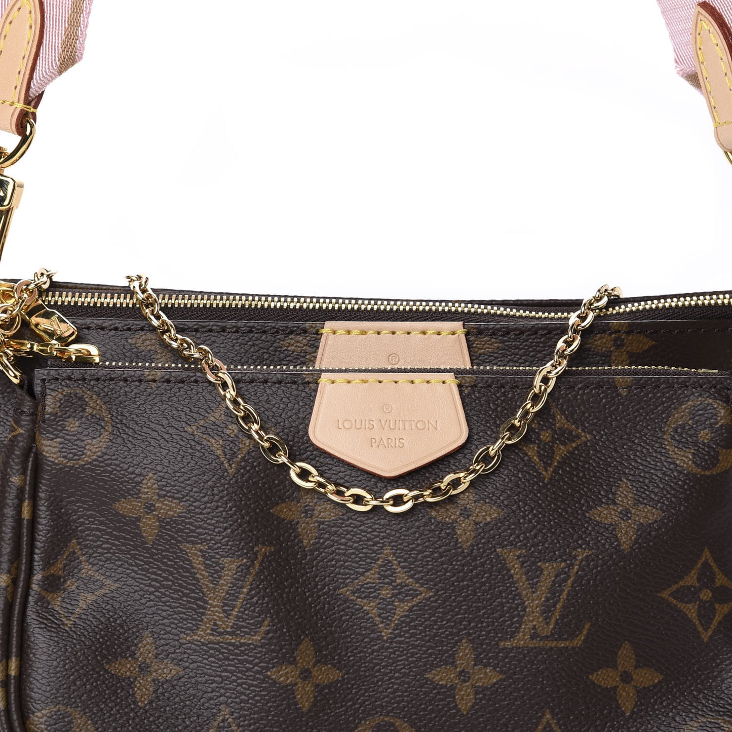 Monogram Multi Pochette Accessories Rose Clair