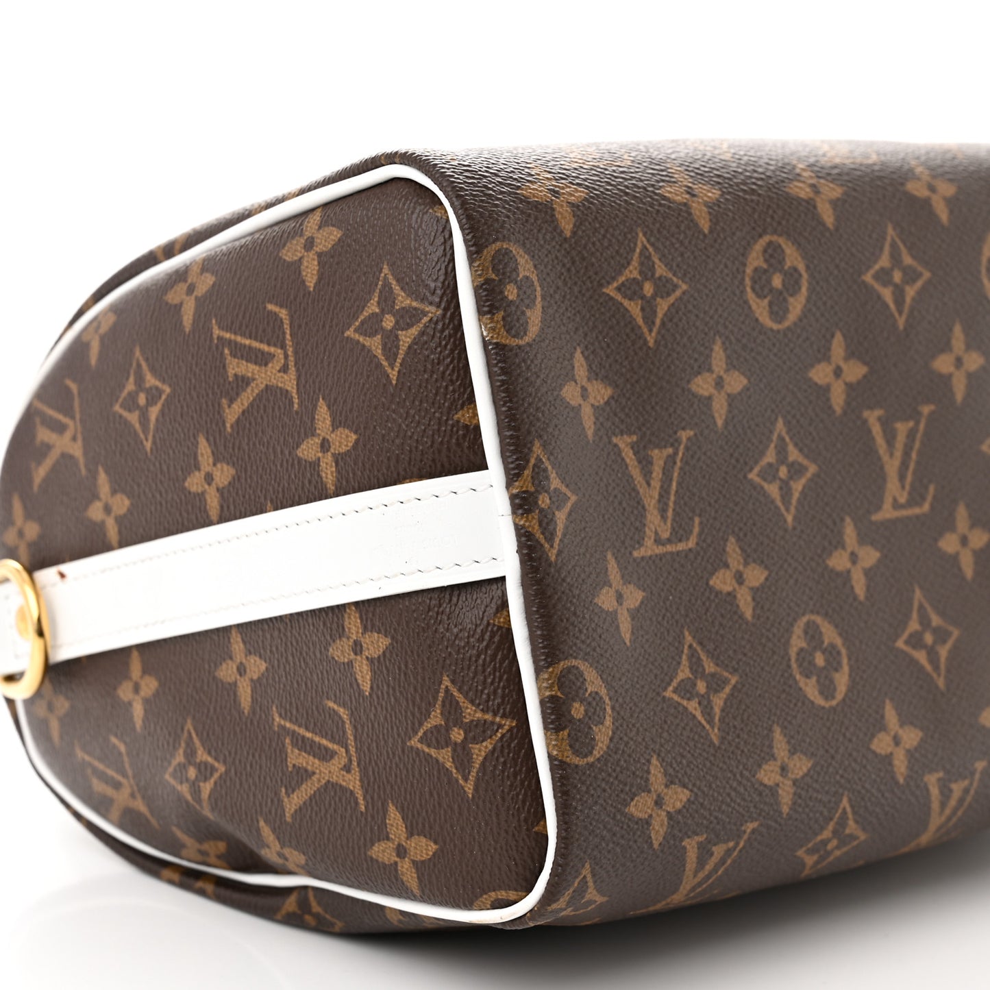 Monogram LV Match Speedy Bandouliere 25 White