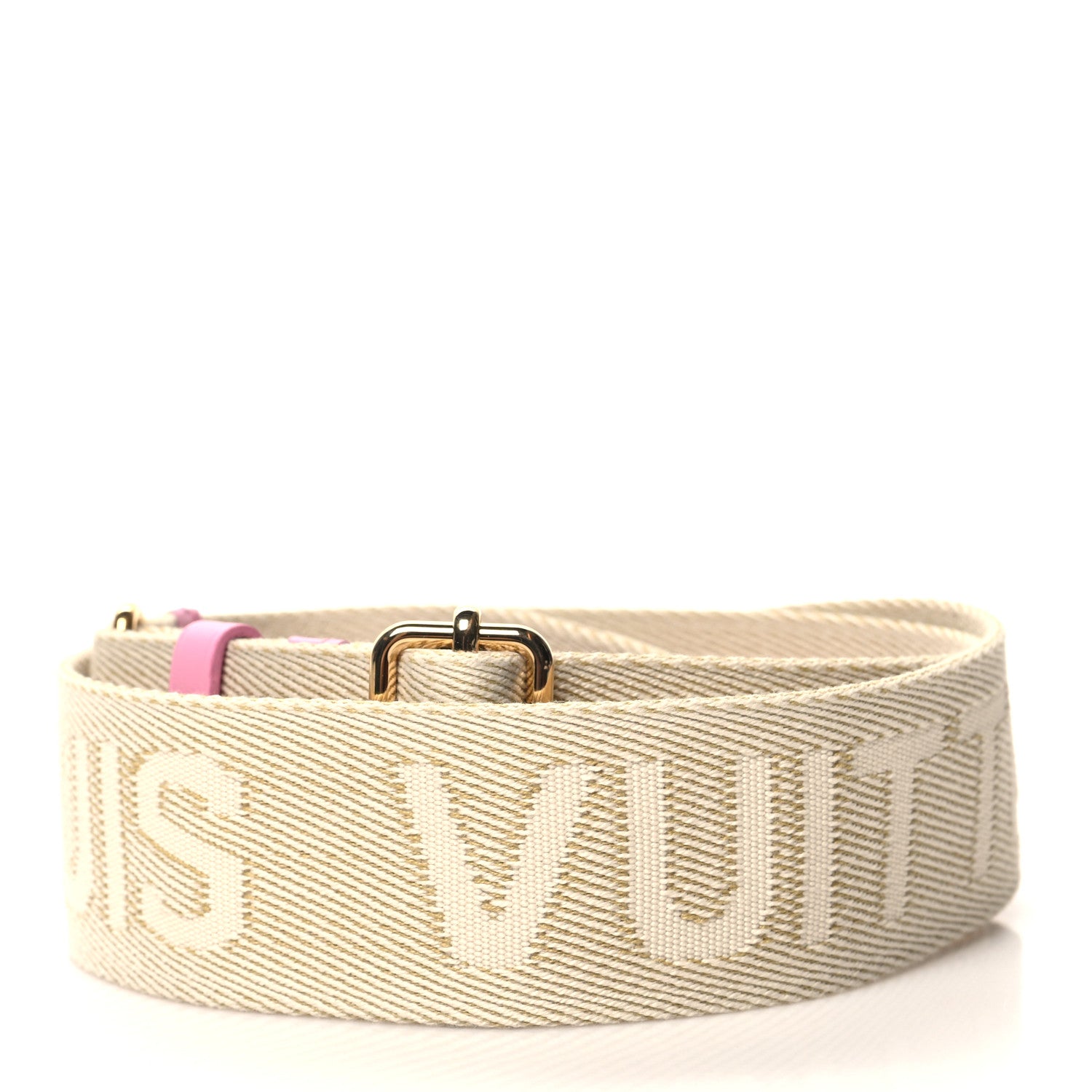 Louis Vuitton Monogram Utility Crossbody Bandouliere Shoulder Strap Beige Pink 2 of 3