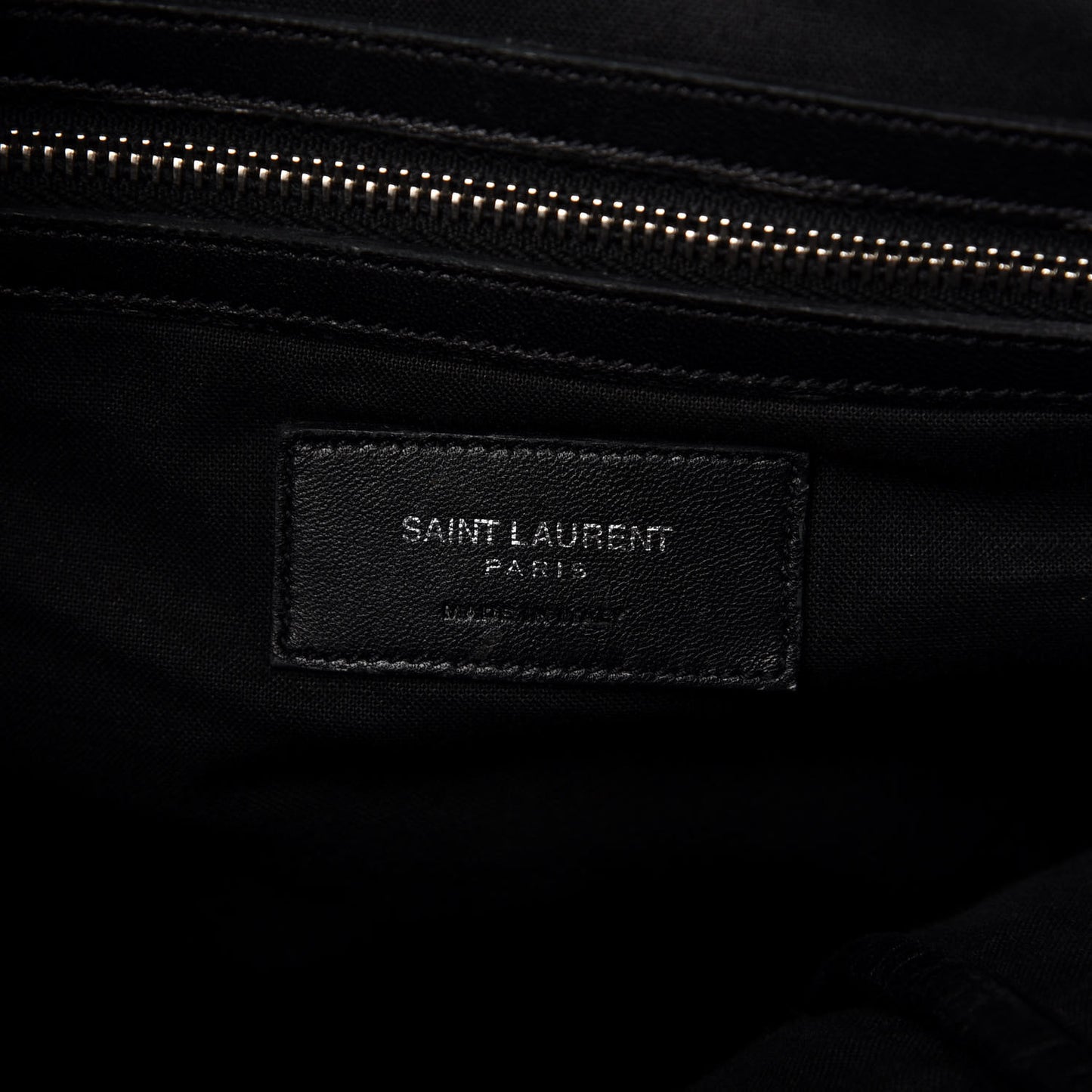 Calfskin Fringe Festival Backpack Black