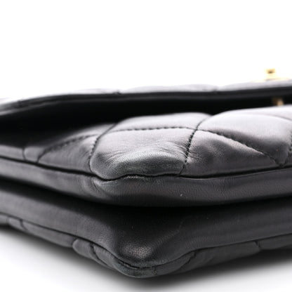 Chanel Lambskin Quilted Medium Trendy CC Flap Black 11 of 14
