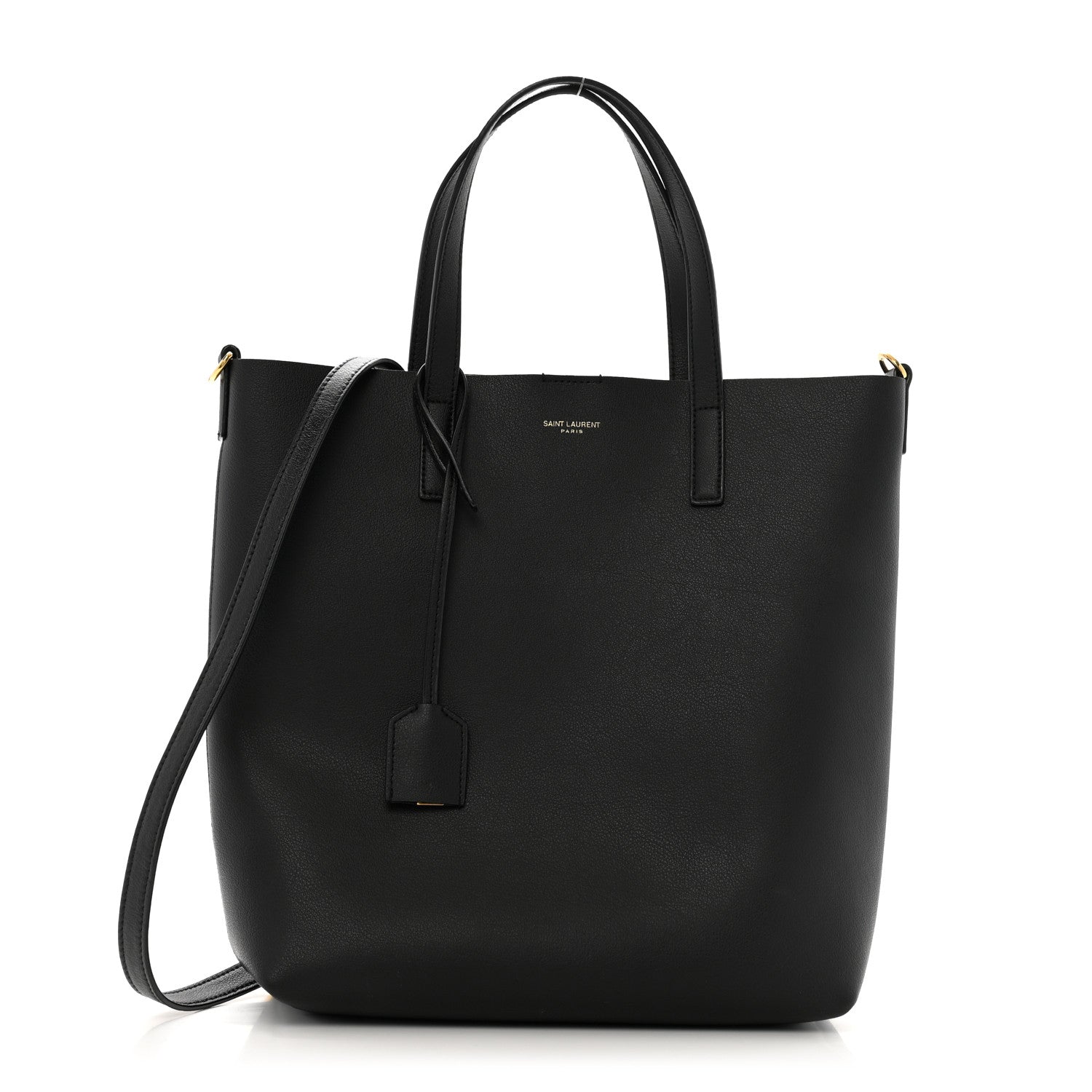 Saint Laurent Calfskin Toy Shopping Tote Black 1 of 13
