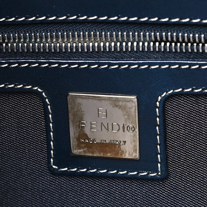 Fendi Denim Baguette Blue 6 of 10