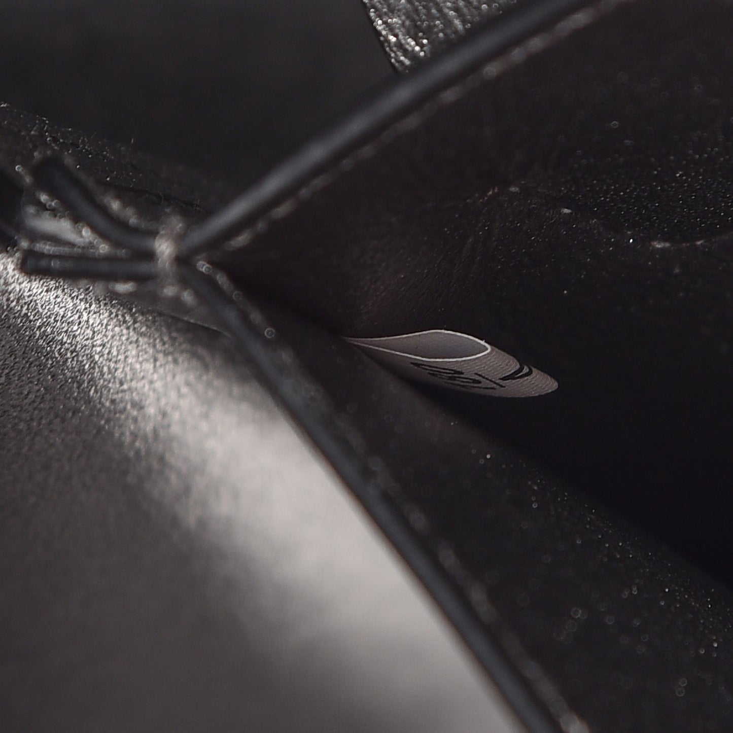 Saffiano Cuir Small Double Bag Black