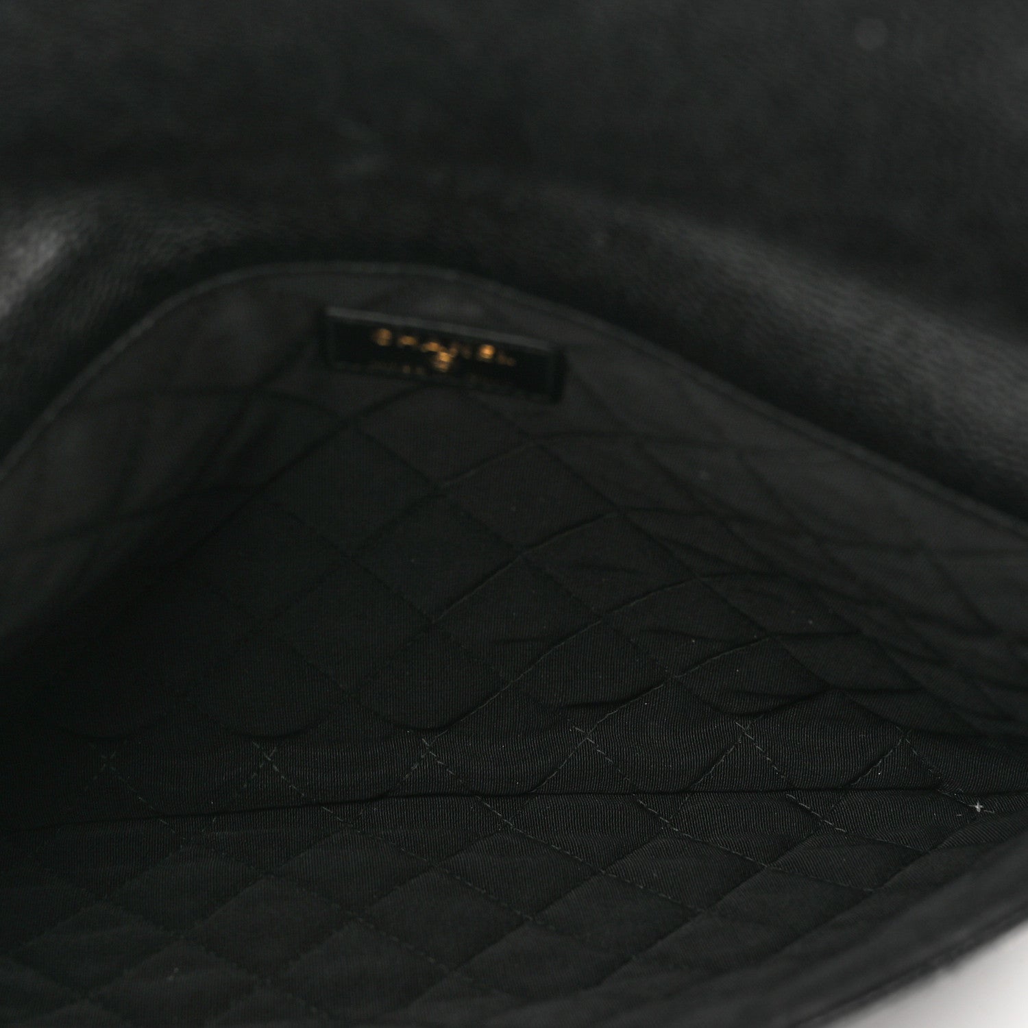 Chanel Caviar Quilted Medium Golden Class Pouch Black 5 of 7