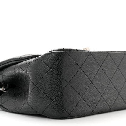 Chanel Caviar Quilted Mini Square Flap Dark Charcoal 8 of 10