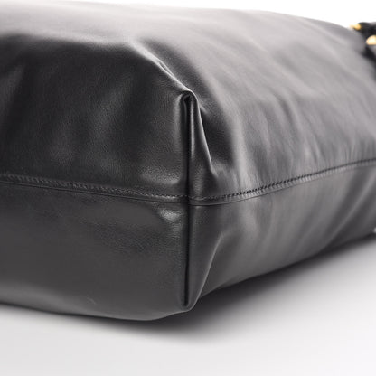 Prada Soft Calf Shopping Tote Black 11 of 13