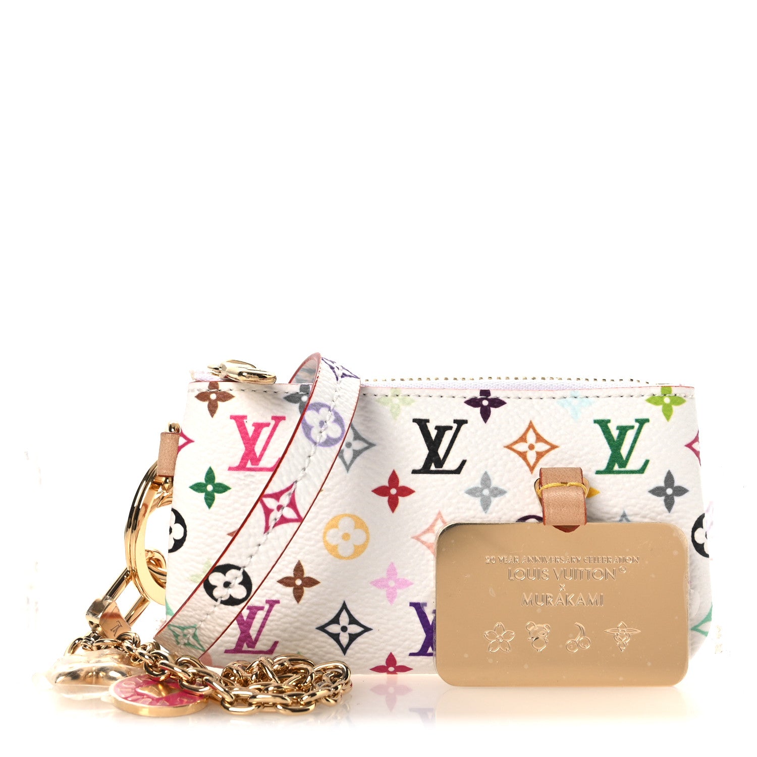 Louis Vuitton LV X TM Monogram Multicolor Phone Holder White 3 of 10