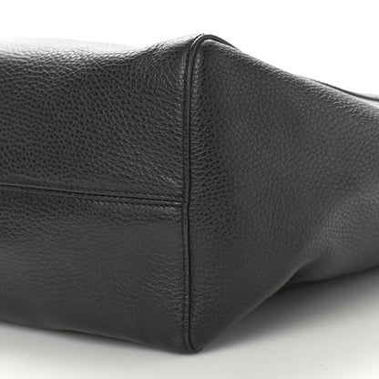 Gucci Pebbled Calfskin Medium Swing Tote Black 9 of 9