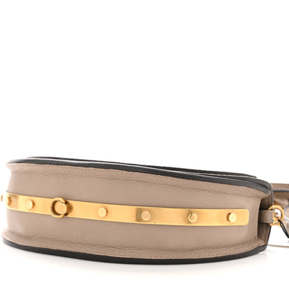 Chloe Calfskin Small Nile Bracelet Minaudiere Bag Motty Grey 10 of 10