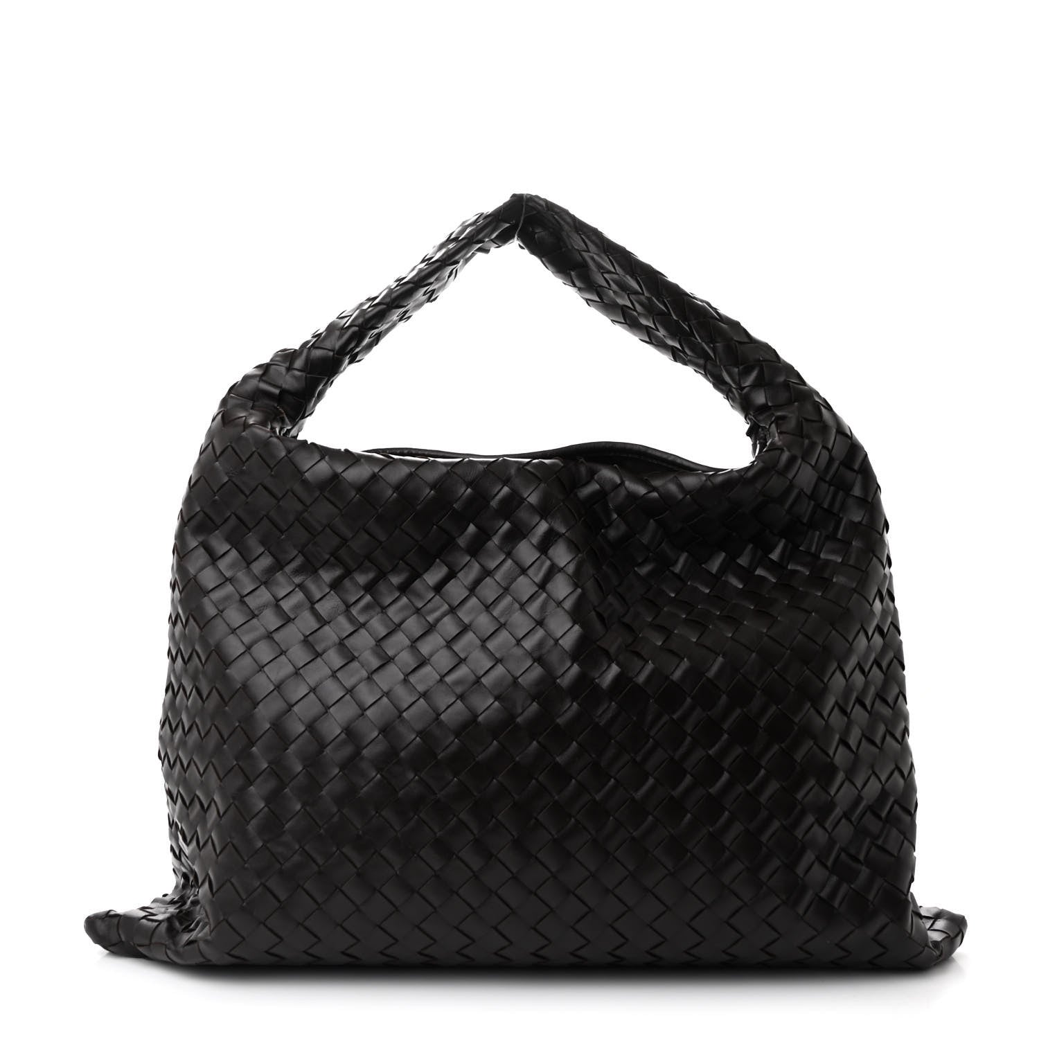 Bottega Veneta Calfskin Intrecciato Large Hop Fondant 1 of 11