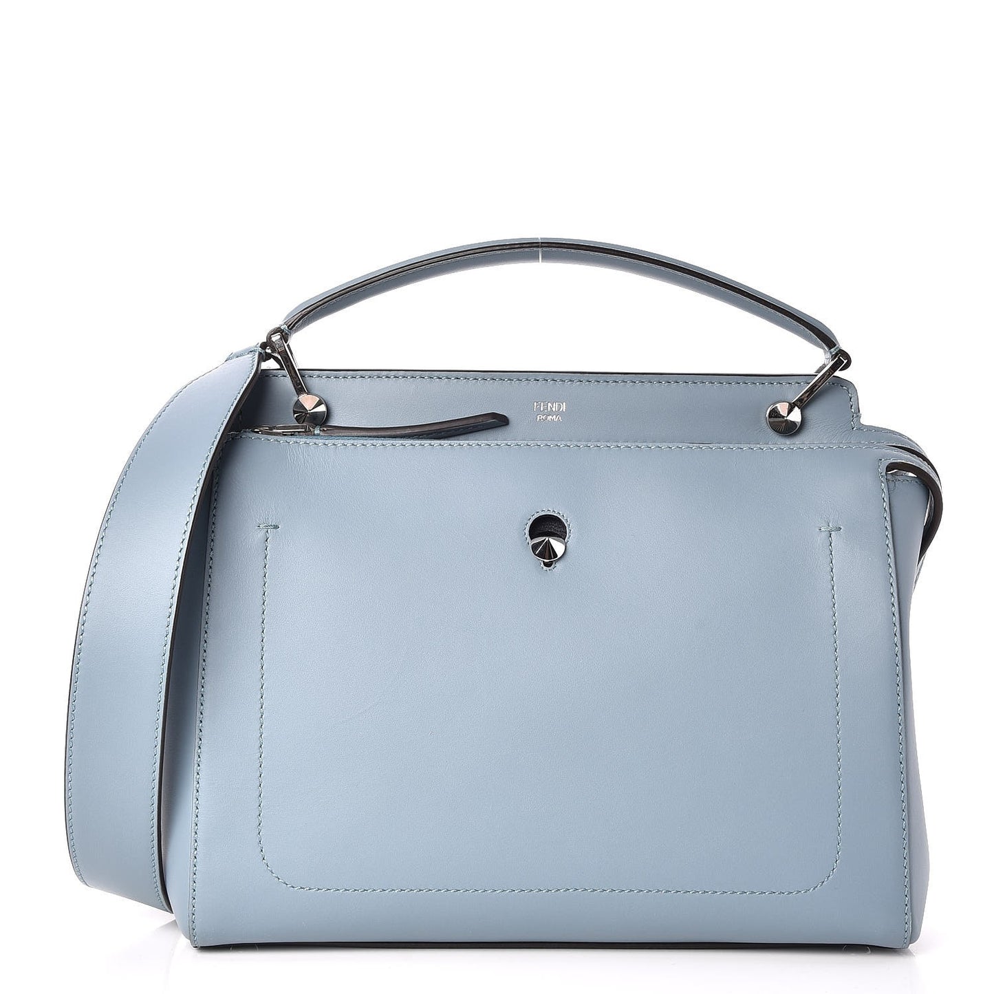 Vitello Baltico Dolce DotCom Satchel Riviera Blue Notte