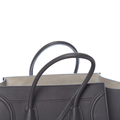 Celine Baby Grained Calfskin Medium Phantom Luggage Anthracite 15 of 18