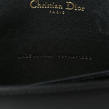 Christian Dior Lambskin Cannage Lady Dior Pouch Black 8 of 13