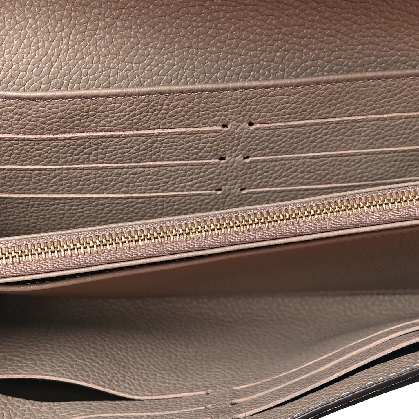 Empreinte Monogram Giant Sarah Wallet Tourterelle Creme