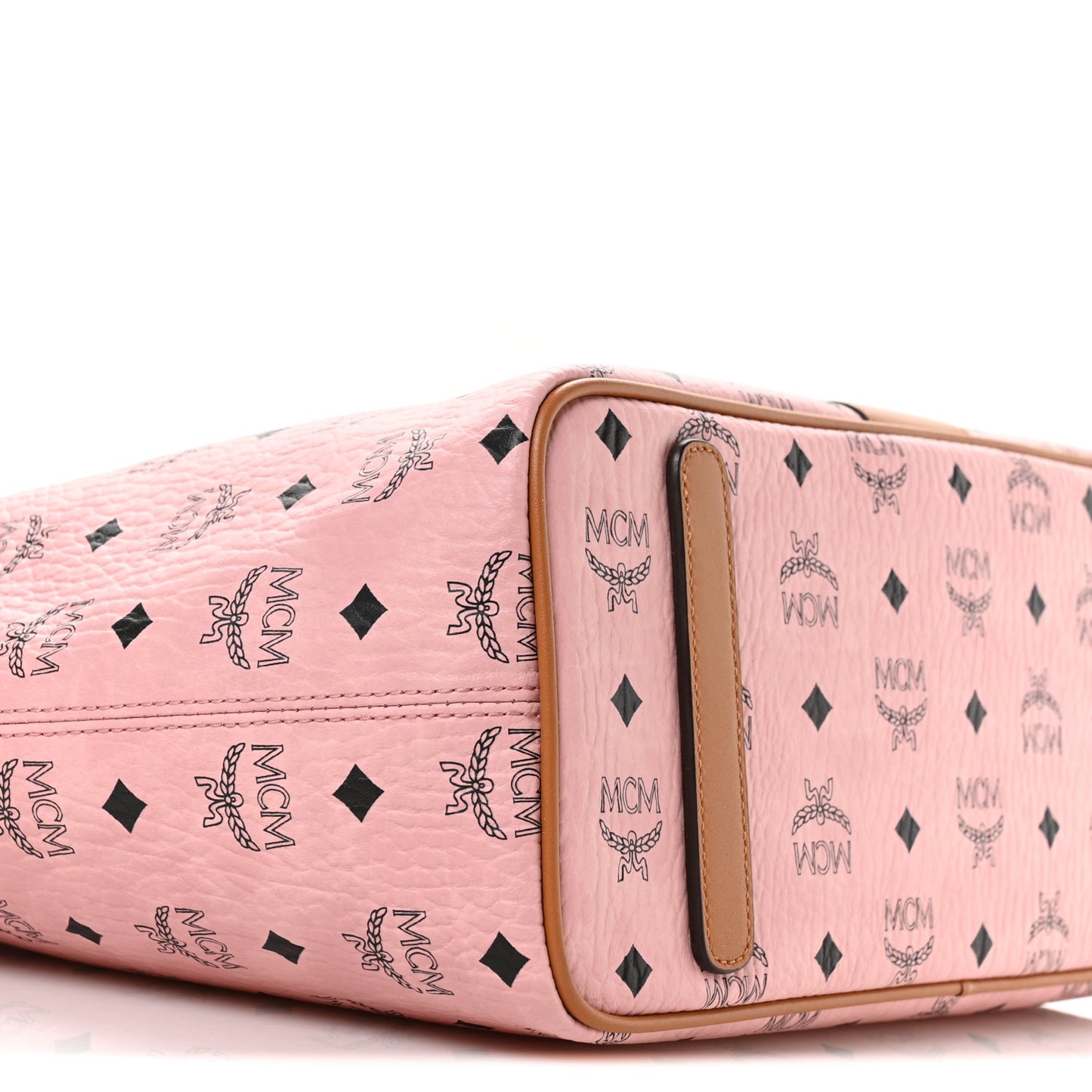 Visetos Medium Anya Zip Top Shopper Tote Soft Pink
