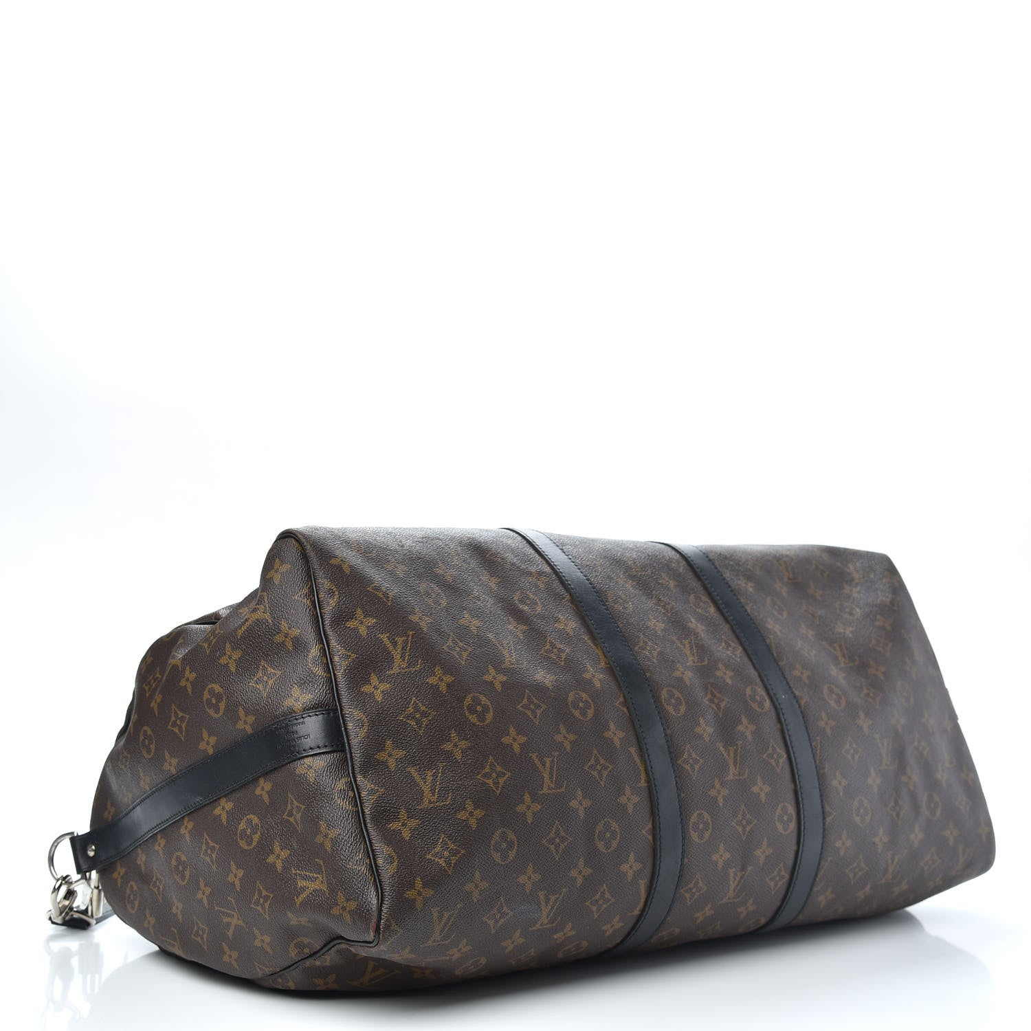 Louis Vuitton Monogram Macassar Keepall Bandouliere 55 3 of 14