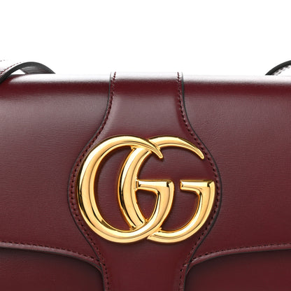 Gucci Vitello Palmellato Lux Small Arli Flap Shoulder Bag Vintage Bordeaux 9 of 11