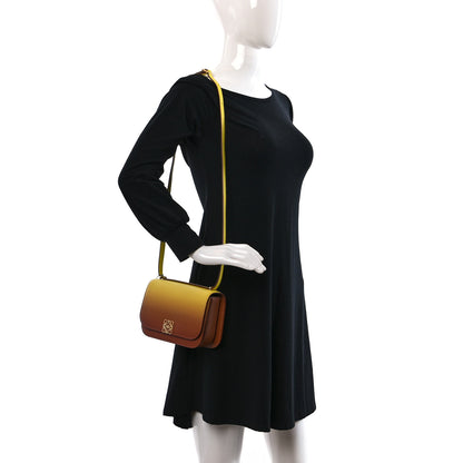 Loewe Silk Calfskin Degrade Small Goya Bag Yellow 2 of 8