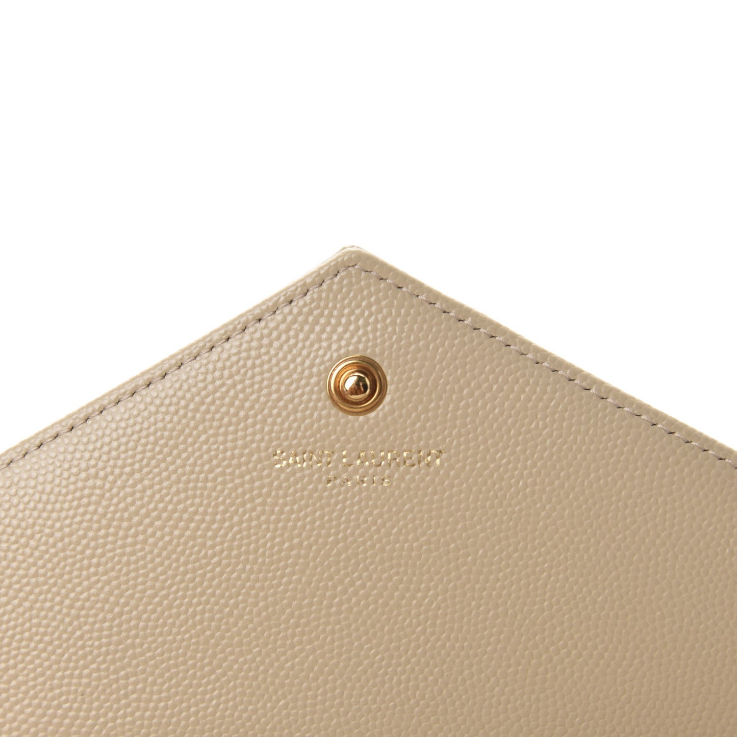Grain De Poudre Matelasse Chevron Monogram Chain Wallet Nude Powder