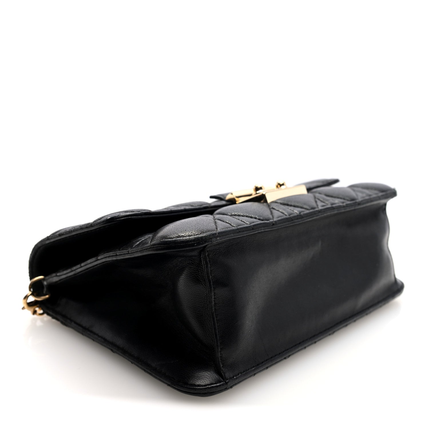 Christian Dior Lambskin Cannage Medium Miss Dior Flap Black 4 of 9