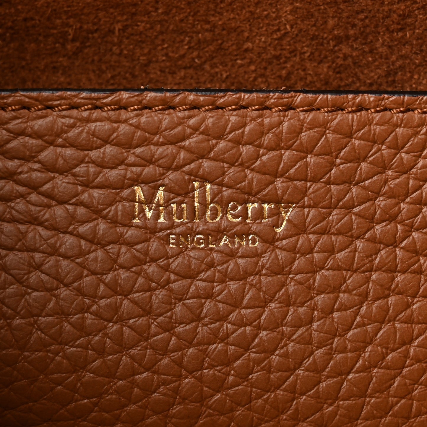 Heavy Grain Oversized Alexa Chestnut