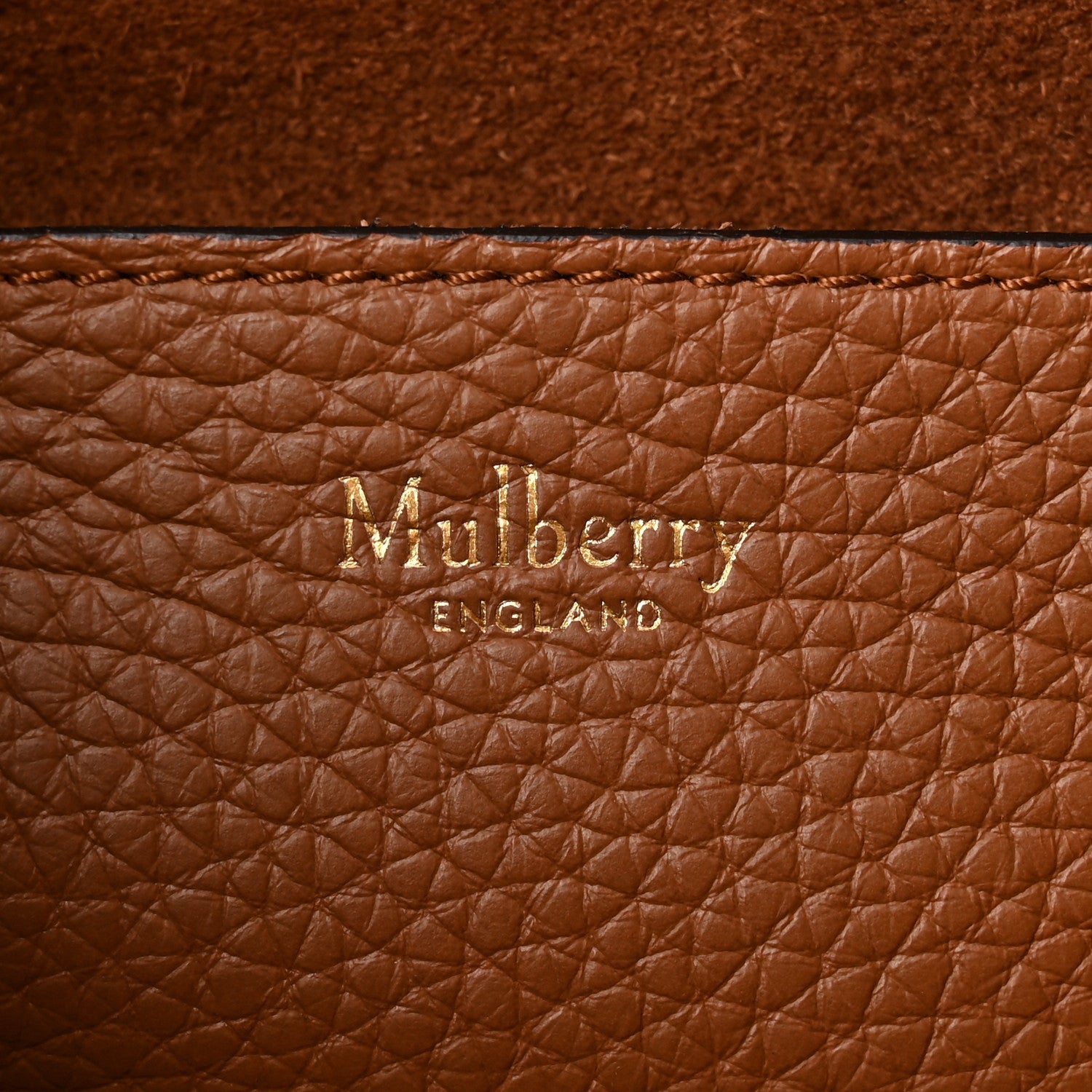 Mulberry Heavy Grain Oversized Alexa Chestnut 6 of 9