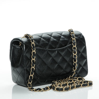 Chanel Caviar Quilted Mini Rectangular Flap Black 3 of 7