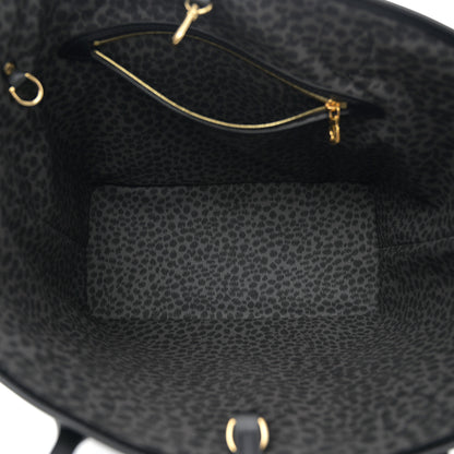 Louis Vuitton Monogram Giant Wild at Heart Neverfull MM Black 5 of 10