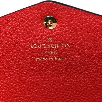 Louis Vuitton Empreinte Sarah Wallet NM Cherry 6 of 8