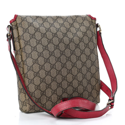 Gucci GG Plus Monogram Small Flap Messenger Bag Beige Pink 2 of 4
