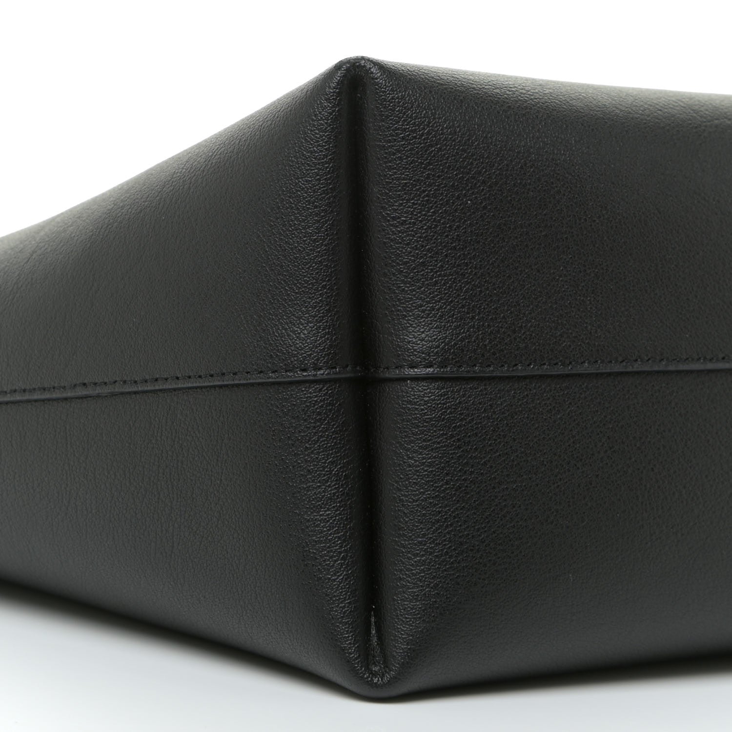 Saint Laurent Calfskin Large Shopping Tote Black 9 of 12