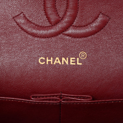 Chanel Lambskin Quilted Medium Double Flap Black 5 of 10