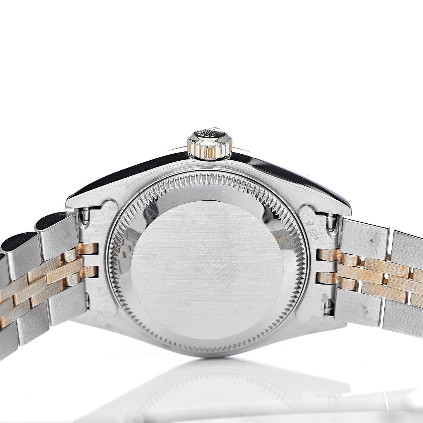 Stainless Steel 18K Yellow Gold 26mm Oyster Perpetual Datejust Watch White Roman 79173