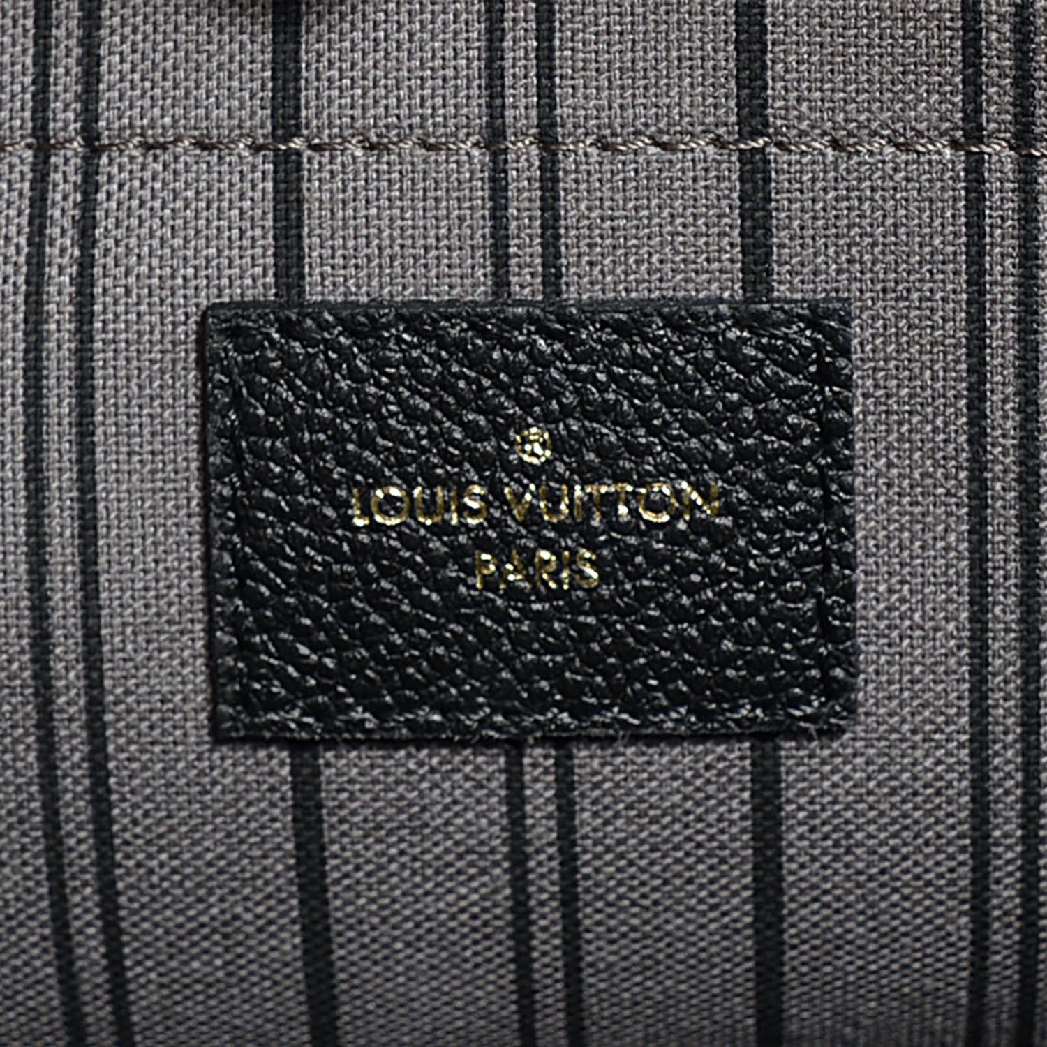 Louis Vuitton Empreinte Montaigne MM Black 6 of 8