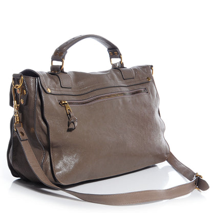 Proenza Schouler Lambskin Medium PS1 Satchel Smoke 5 of 12