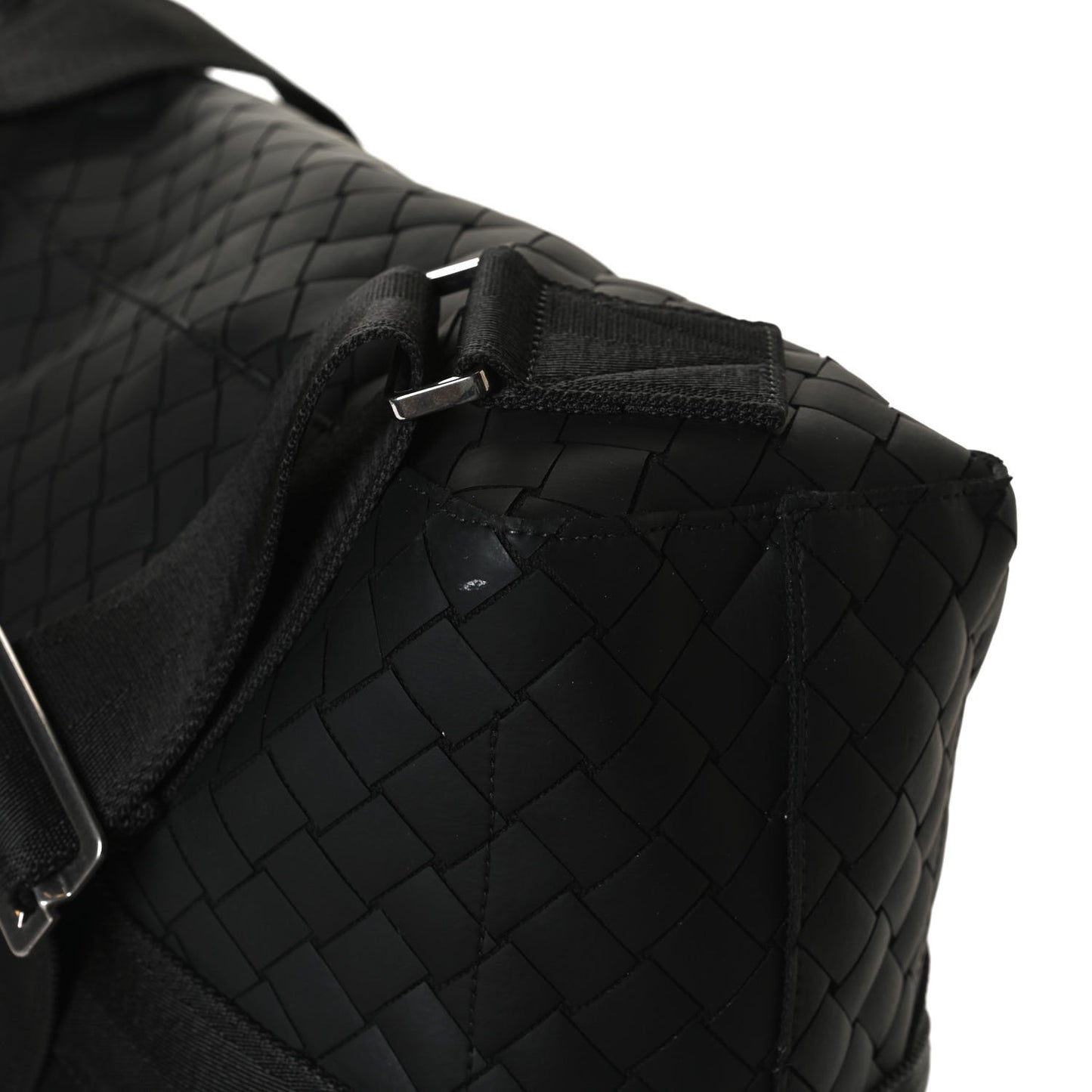 Intreccio Rubber Backpack Black