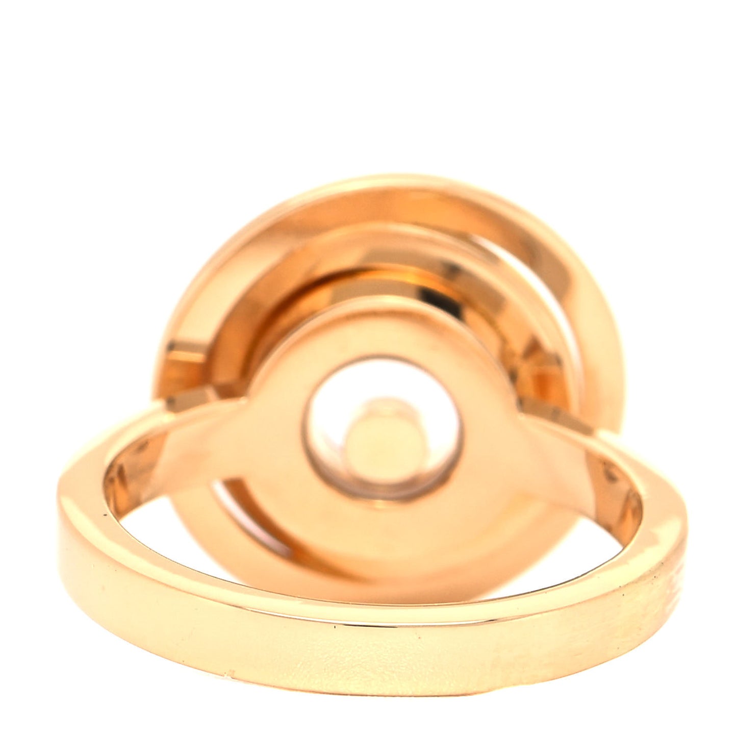 18K Yellow Gold Diamond Happy Spirit Ring 51 5.75